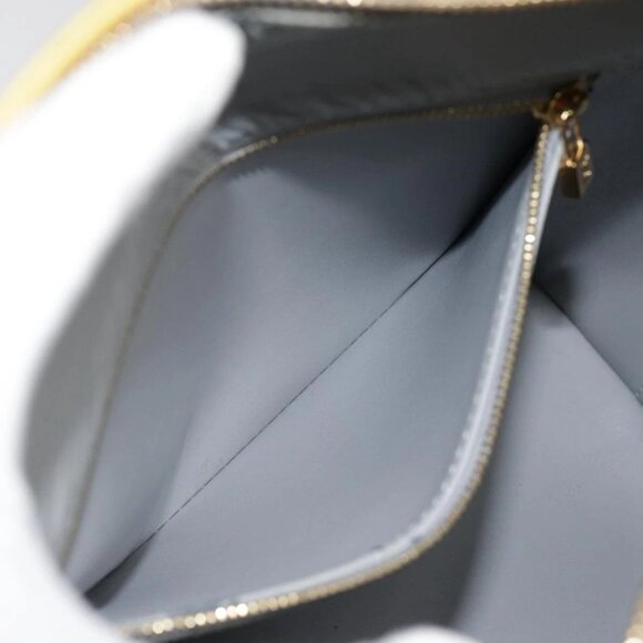 LOUIS VUITTON Monogram Vernis Houston Hand Bag Gris M91053 LV Auth tb1165 - Picture 11 of 16